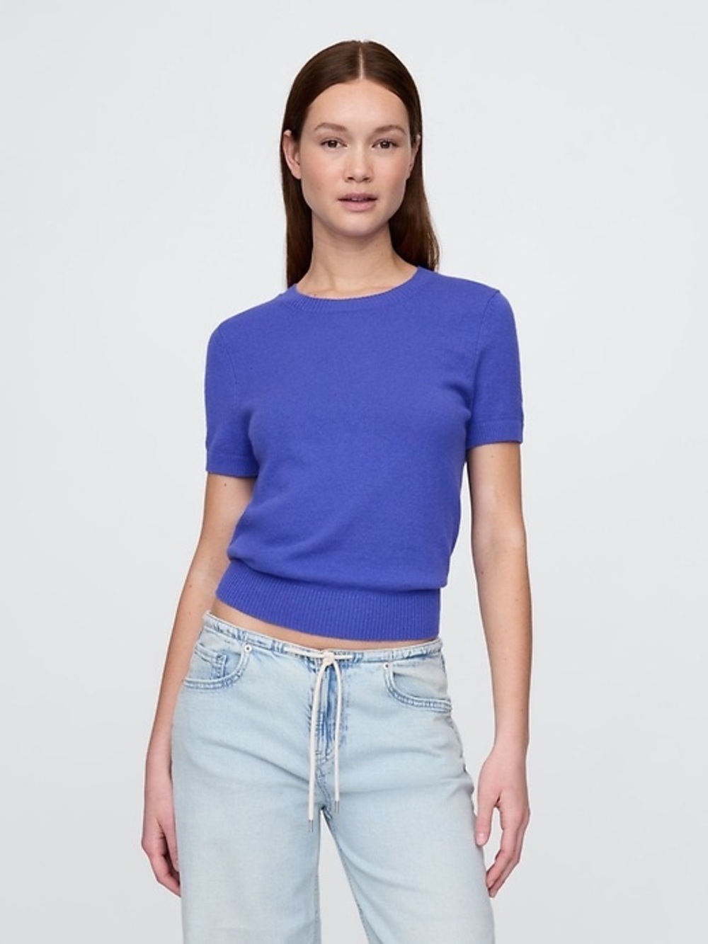 NEW GAP CashSoft Baby T-Shirt Royal Blue XL